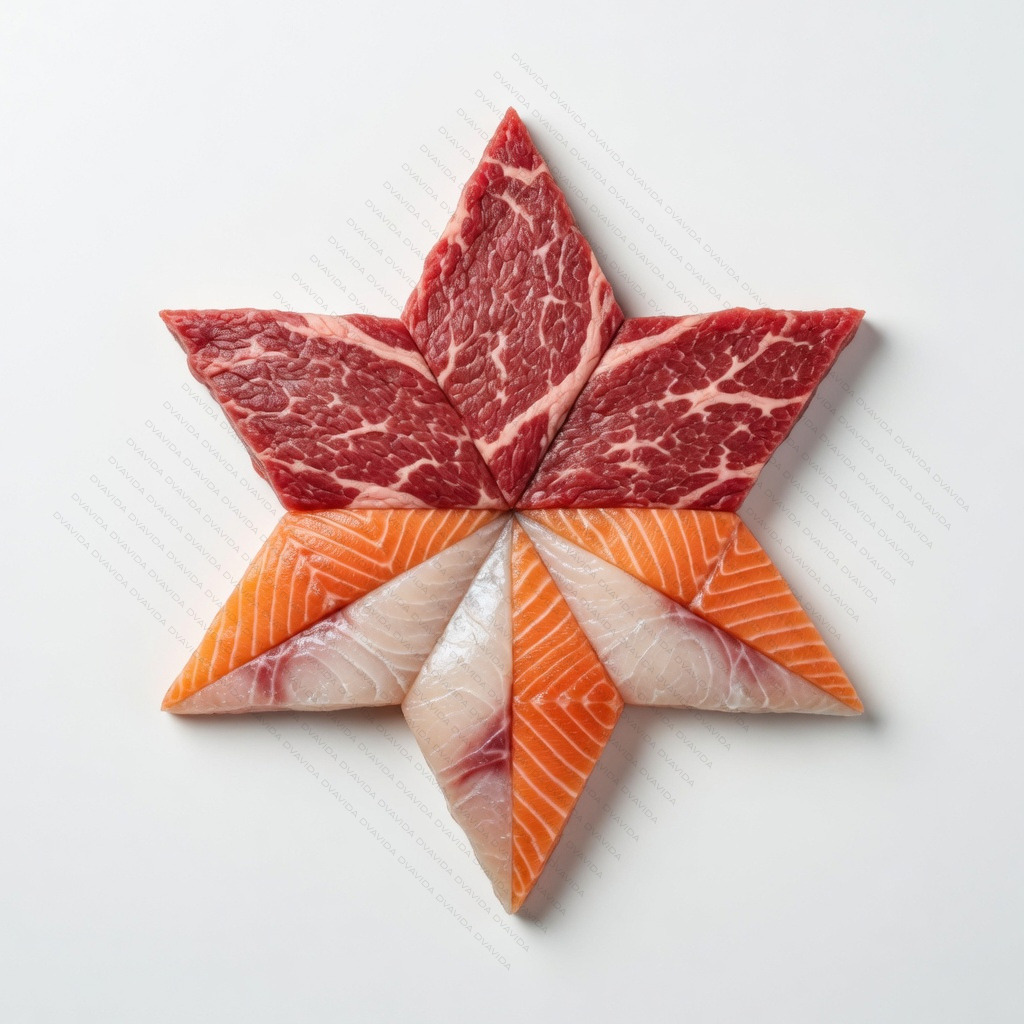 Hexagram Binarity & Duality – Meat & Fish