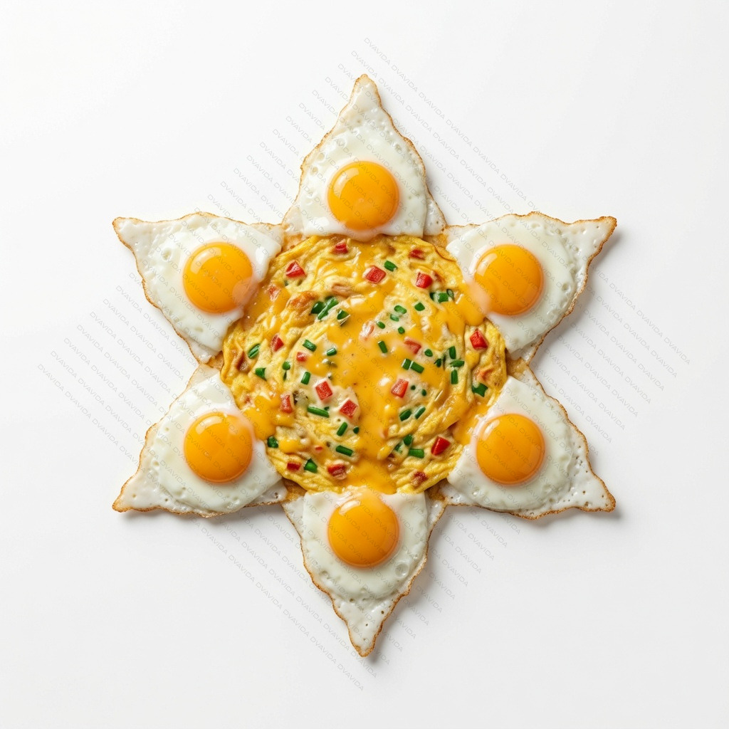 Hexagram Binarity & Duality – Fried Eggs & Omelette