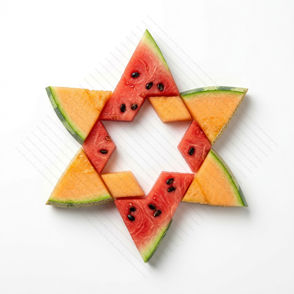 Hexagram Binarity & Duality – Watermelon & Melon