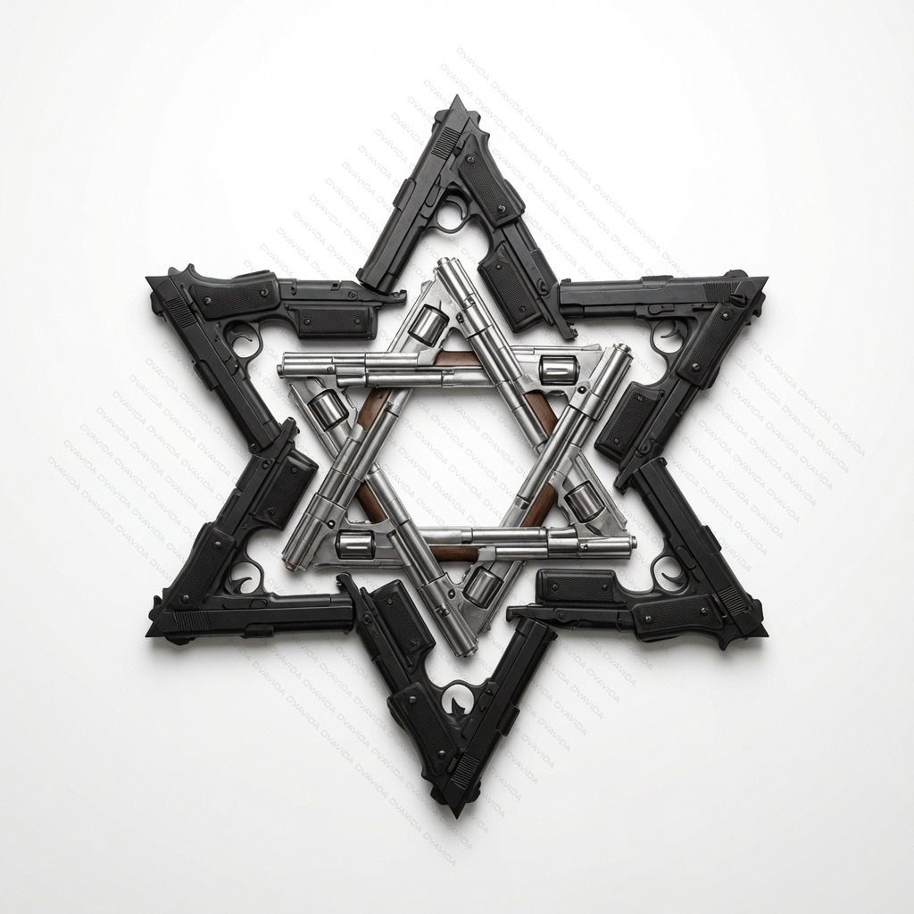 Hexagram Binarity & Duality – Pistol & Revolver