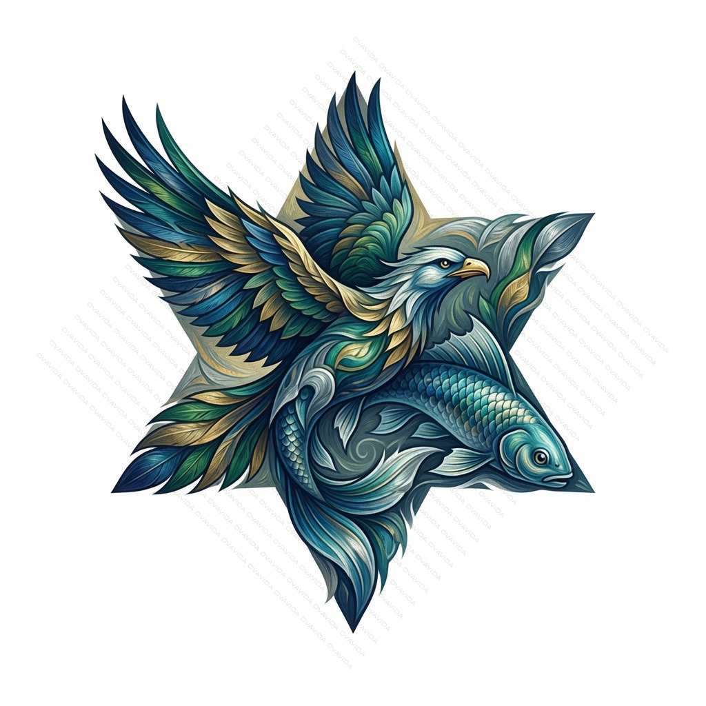 Hexagram Binarity & Duality – Swimming & Flying