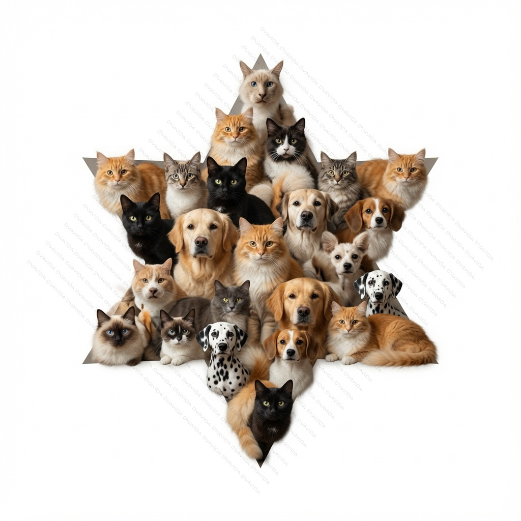 Hexagram Binarity & Duality – Dogs & Cats