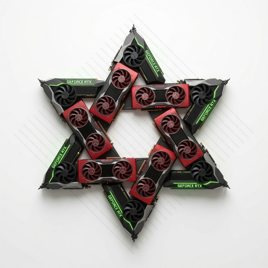 Hexagram Binarity & Duality – Nvidia & Radeon