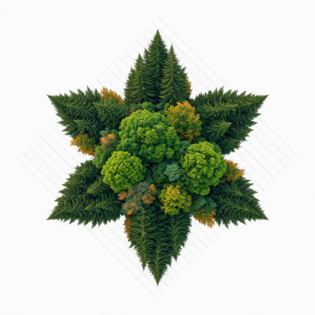 Hexagram Binarity & Duality – Deciduous & Coniferous